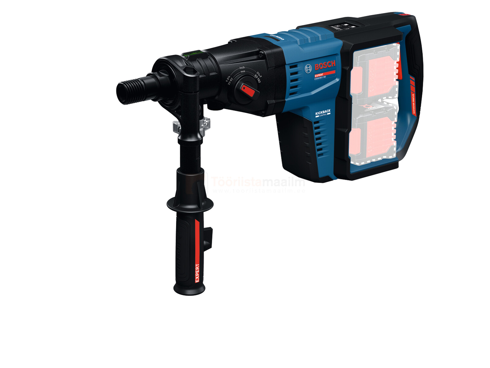 Bosch akumuliatorinis deimantinis gręžtuvas EXDB 18V2-180, be akumuliatoriaus ir įkroviklio